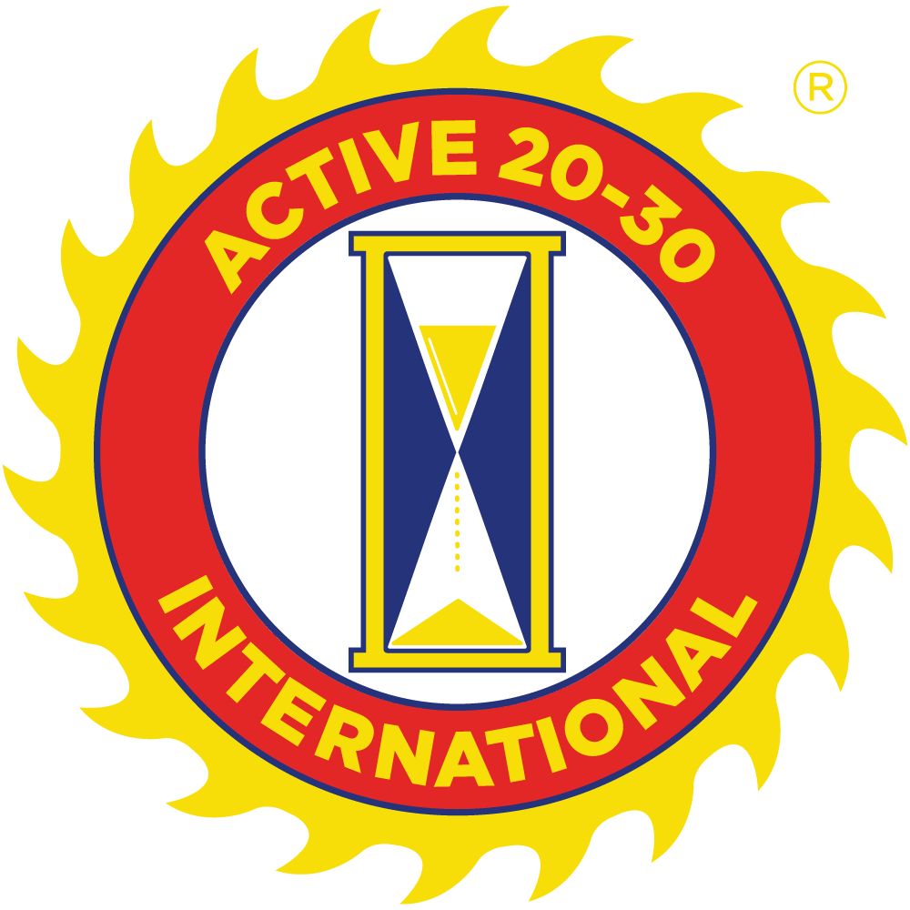 Active 20-30 club logo.